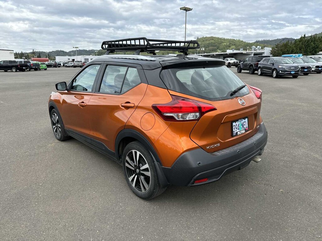 Used 2020 Nissan Kicks SUV Monarch Orange/Super Black For Sale in