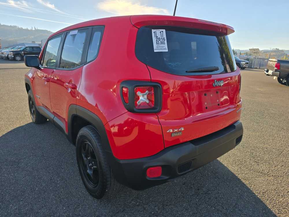 Used 2016 Jeep Renegade Sport with VIN ZACCJBATXGPE09139 for sale in Roseburg, OR