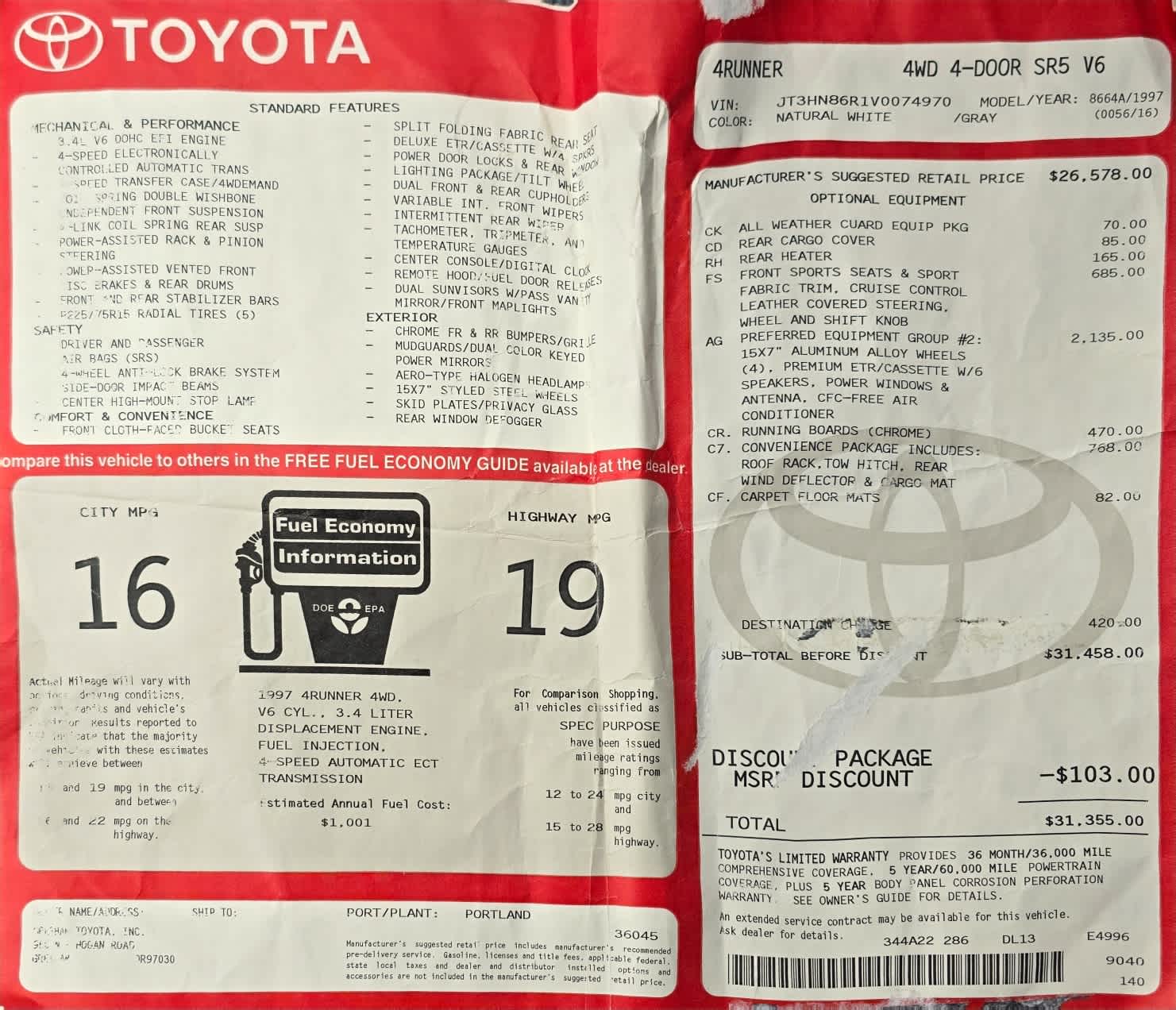 Thumbnail: 1997 Toyota 4Runner - 19