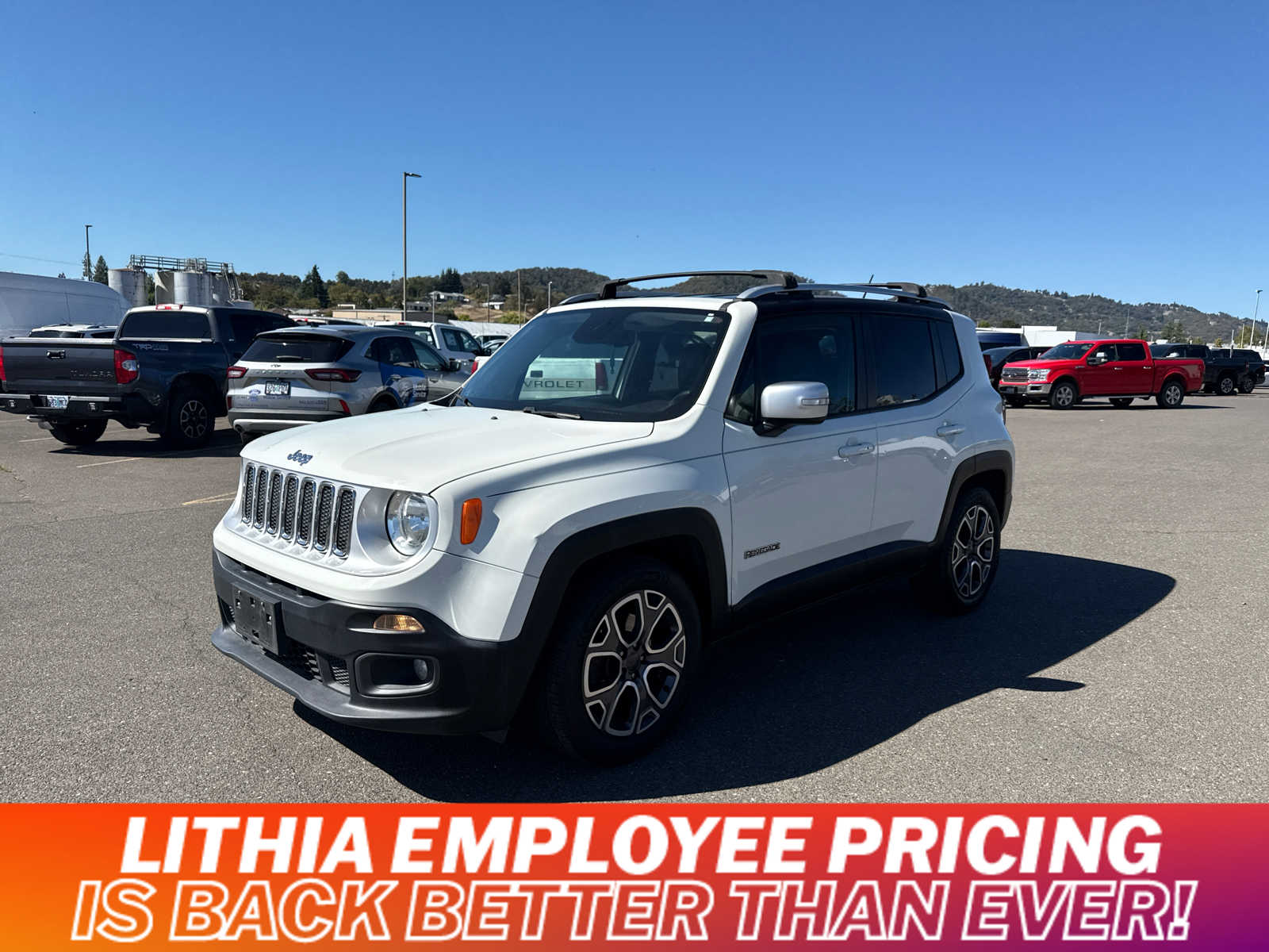 2016 Jeep Renegade Limited -
                  Roseburg, OR