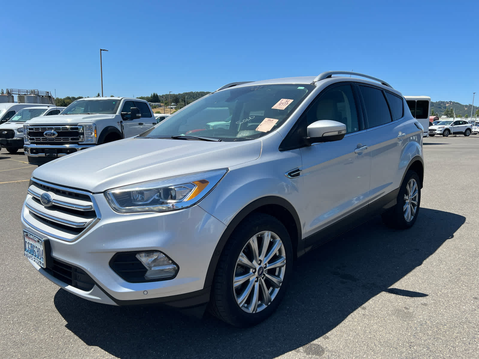 2018 Ford Escape Titanium Hero Image