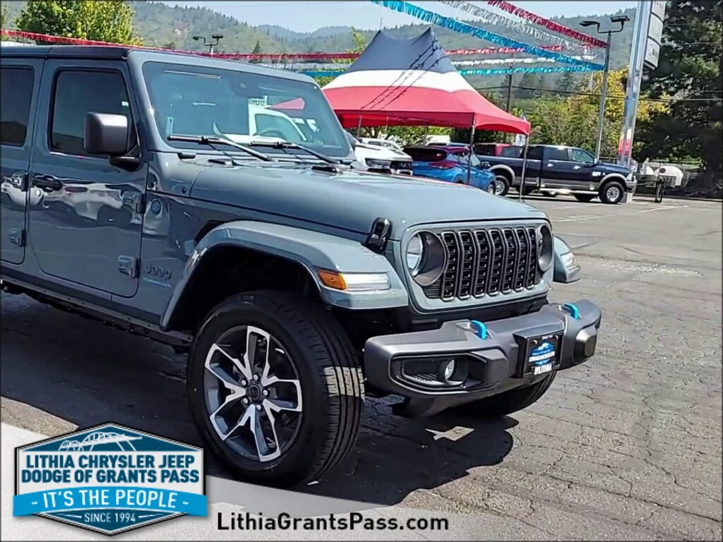 Buy or Lease New 2024 Jeep Wrangler 4xe For Sale in Grants Pass, Oregon