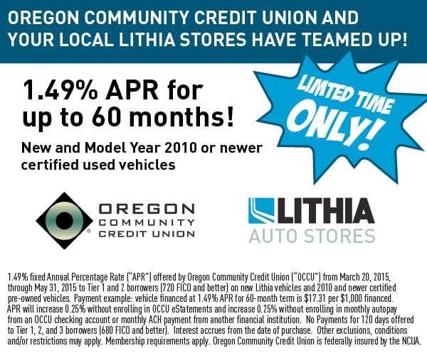 Jeep Credit Union >> Oregon Community Credit Union Lithia Chrysler Jeep Dodge Of Grants Jeep Credit Union >> Oregon Community Credit Union Lithia Chrysler Jeep Dodge Of Grants