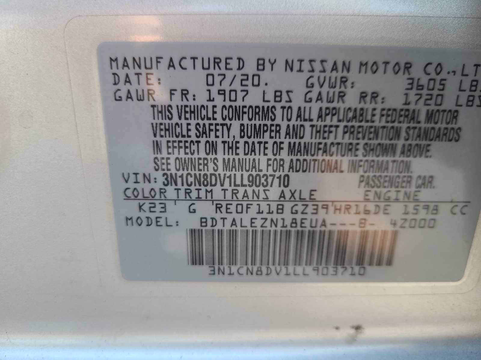 Thumbnail: 2020 Nissan Versa - 29
