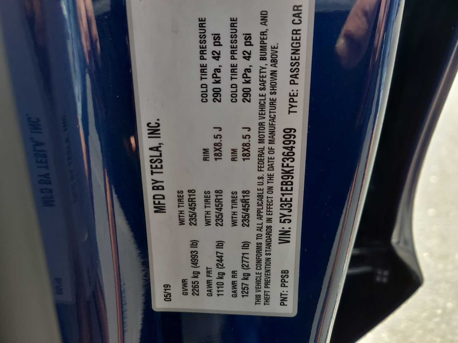 Thumbnail: 2019 Tesla Model 3 - 29