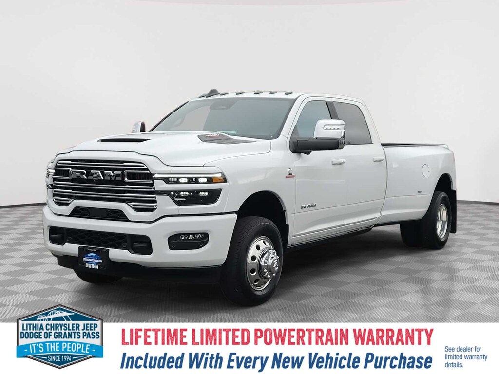 New 2026 Ram 3500 LARAMIE CREW CAB 4X4 8' BOX Pickup