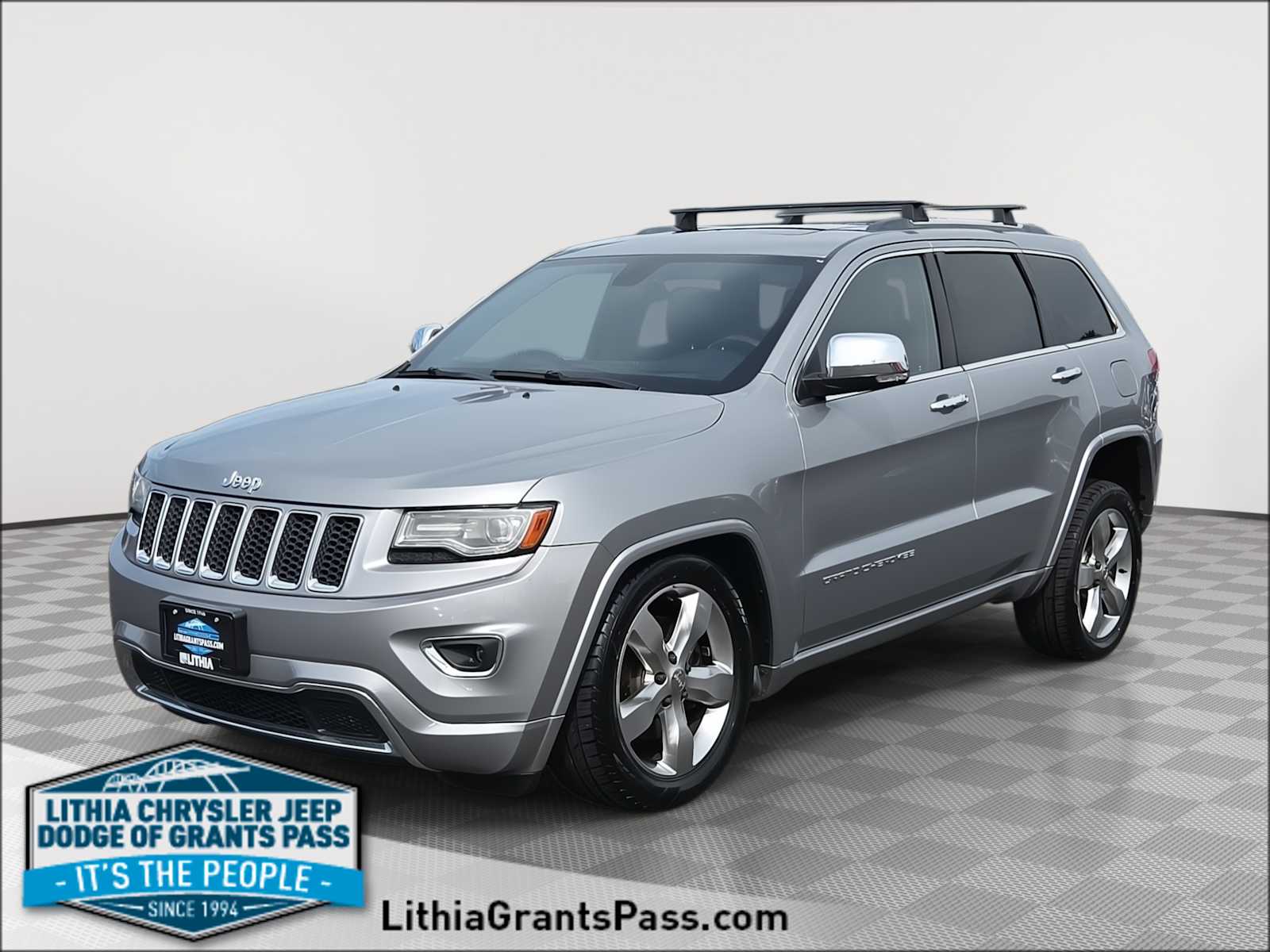 Used 2014 Jeep Grand Cherokee Overland with VIN 1C4RJFCT8EC232221 for sale in Grants Pass, OR