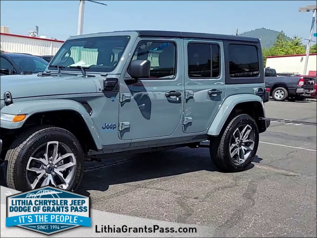 Buy or Lease New 2024 Jeep Wrangler 4xe For Sale in Grants Pass, Oregon