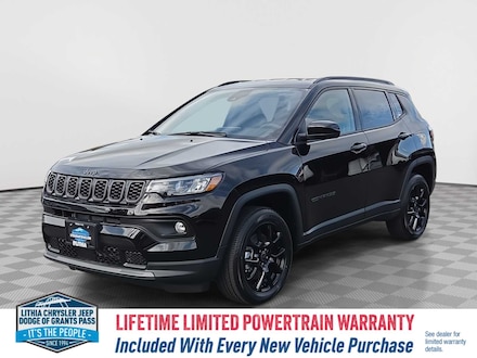 New 2026 Jeep Compass LATITUDE ALTITUDE 4X4 Sport Utility Grants Pass, OR