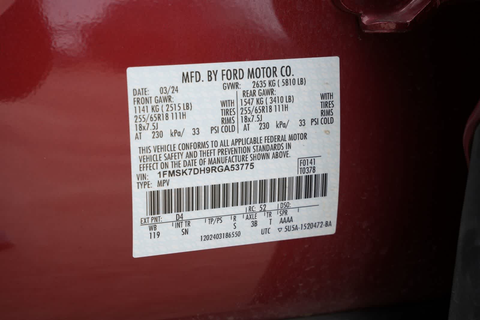 Thumbnail: 2024 Ford Explorer - 23