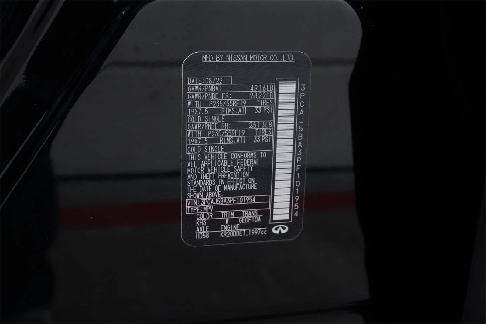 Thumbnail: 2023 INFINITI QX50 - 27