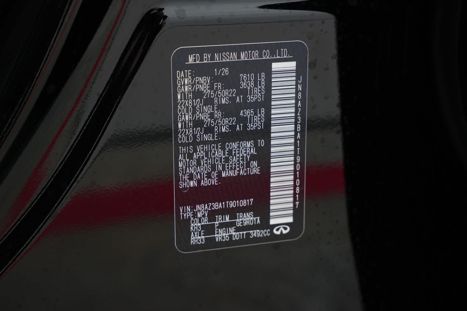Thumbnail: 2026 INFINITI QX80 - 27