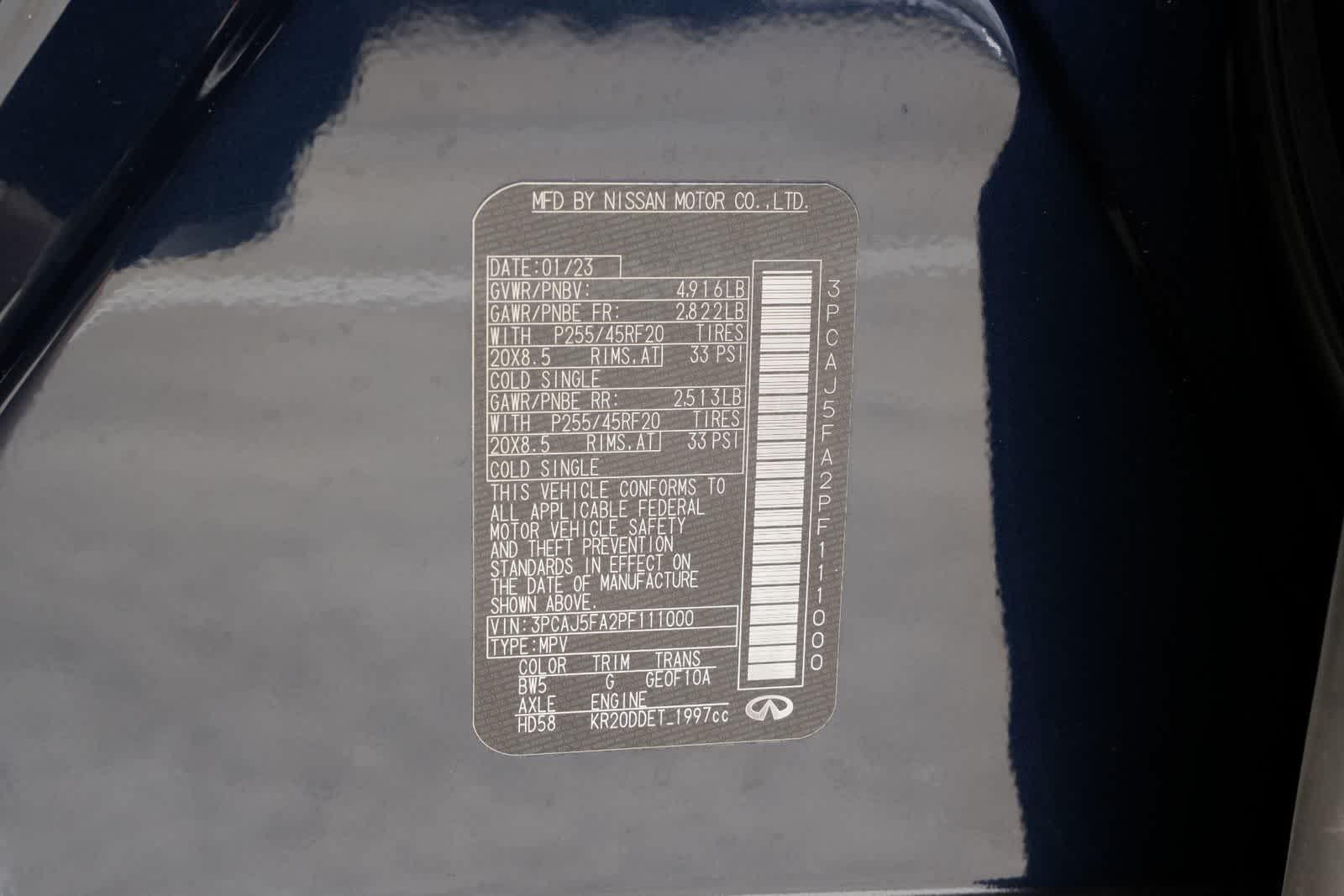 Thumbnail: 2023 INFINITI QX50 - 24