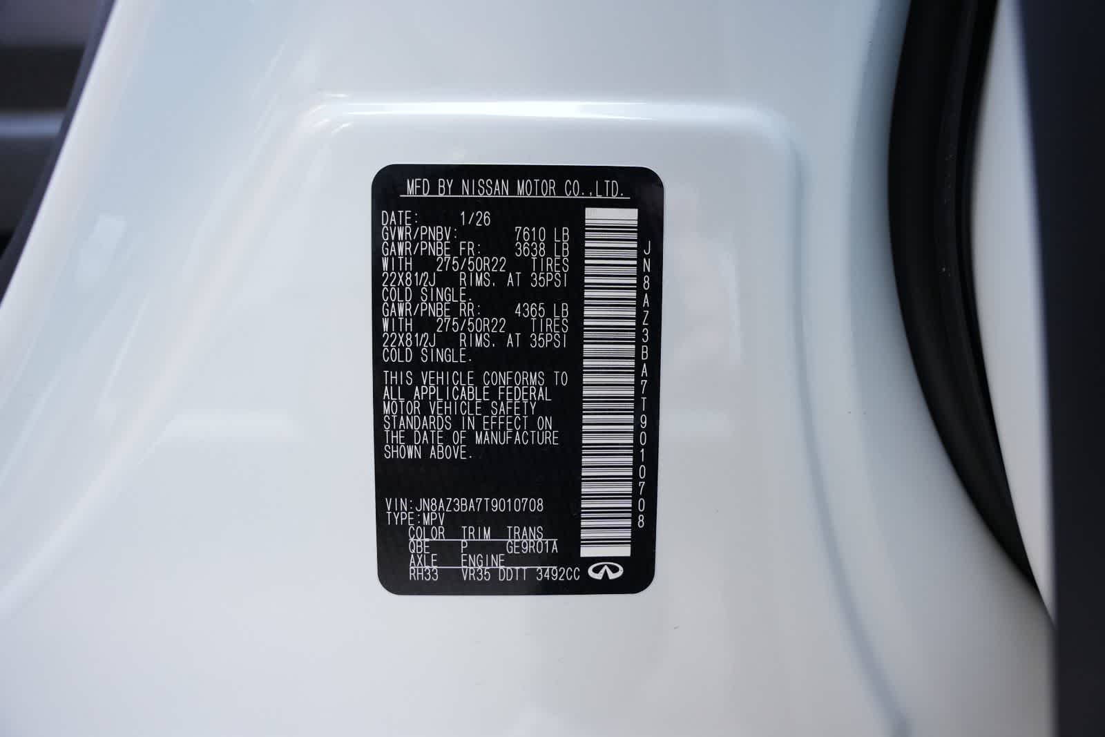 Thumbnail: 2026 INFINITI QX80 - 27