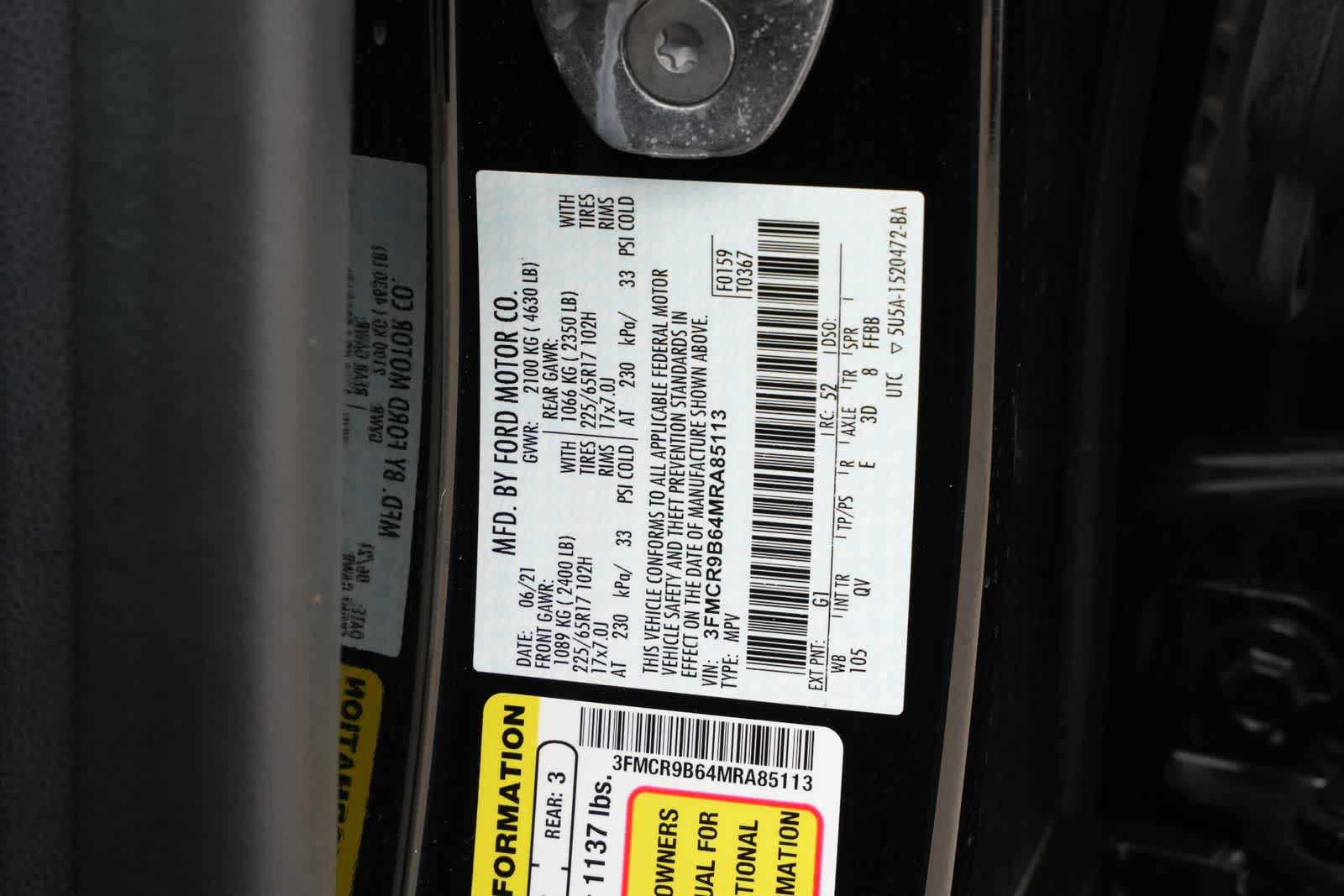 Thumbnail: 2021 Ford Bronco Sport - 24