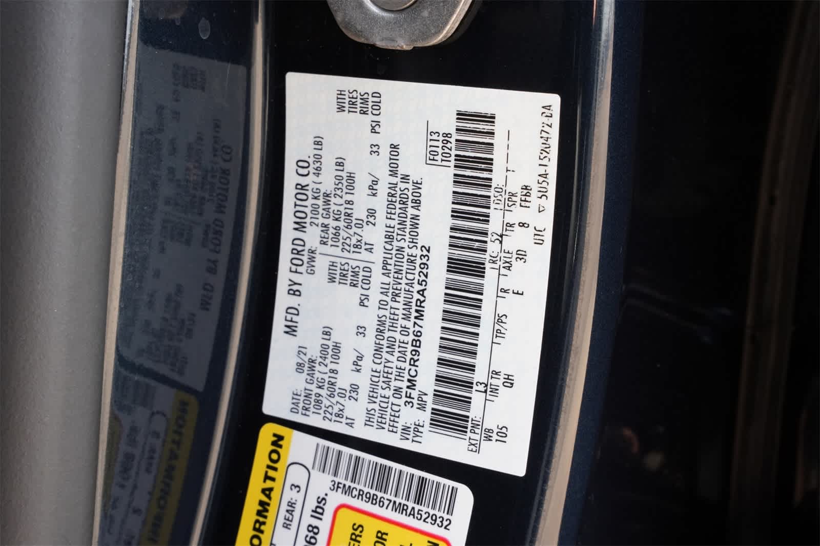 Thumbnail: 2021 Ford Bronco Sport - 28