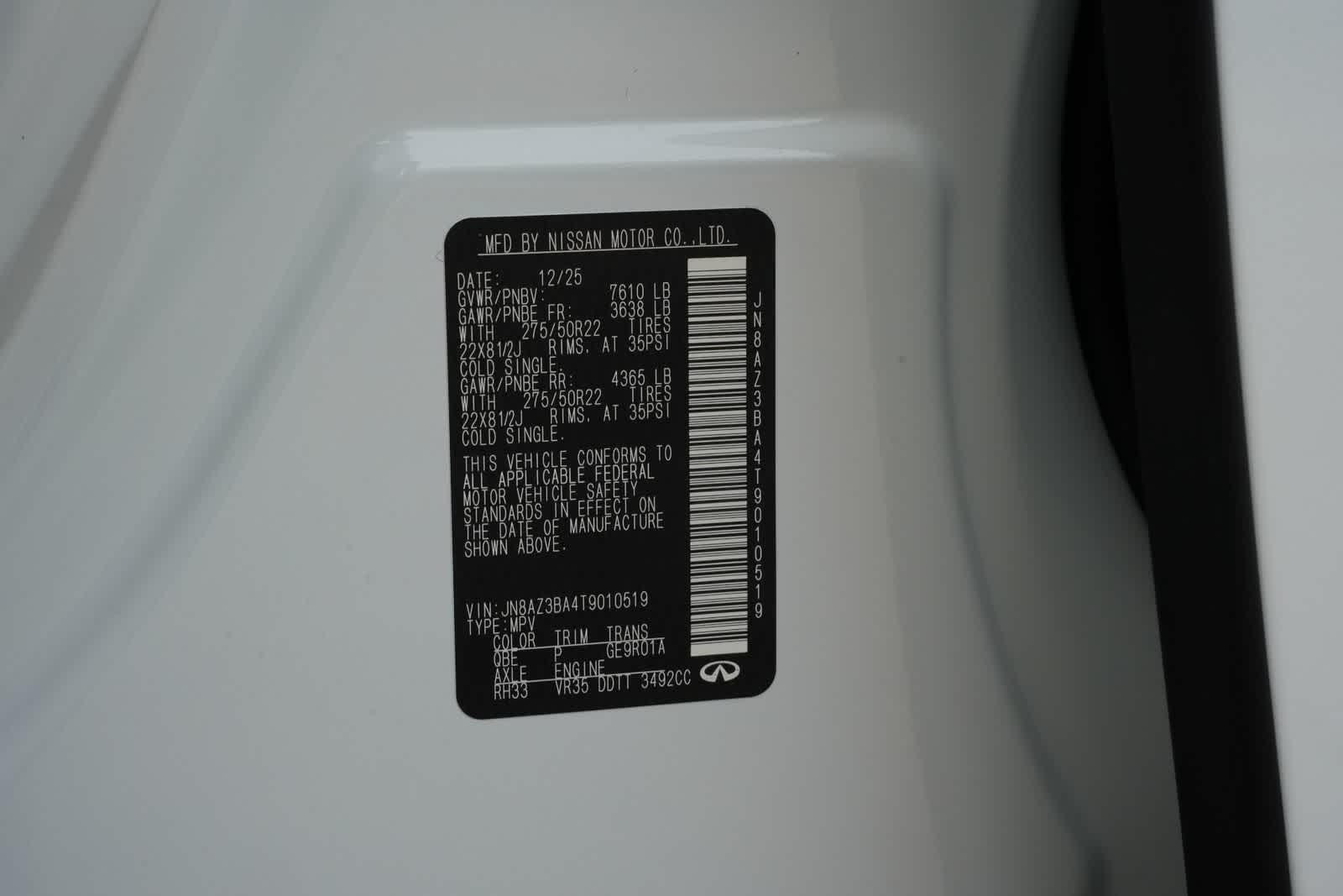 Thumbnail: 2026 INFINITI QX80 - 27