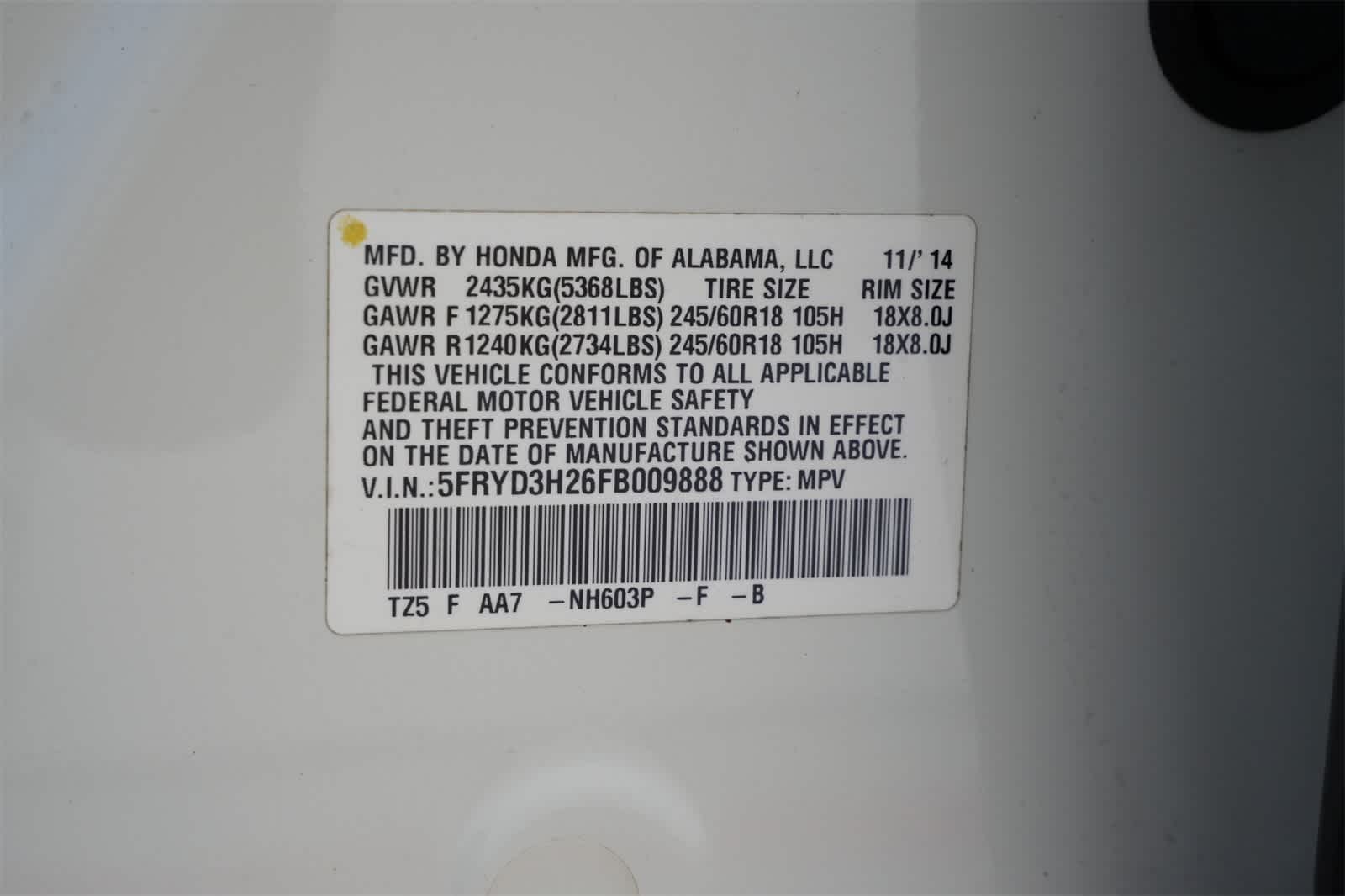 Thumbnail: 2015 Acura MDX - 26