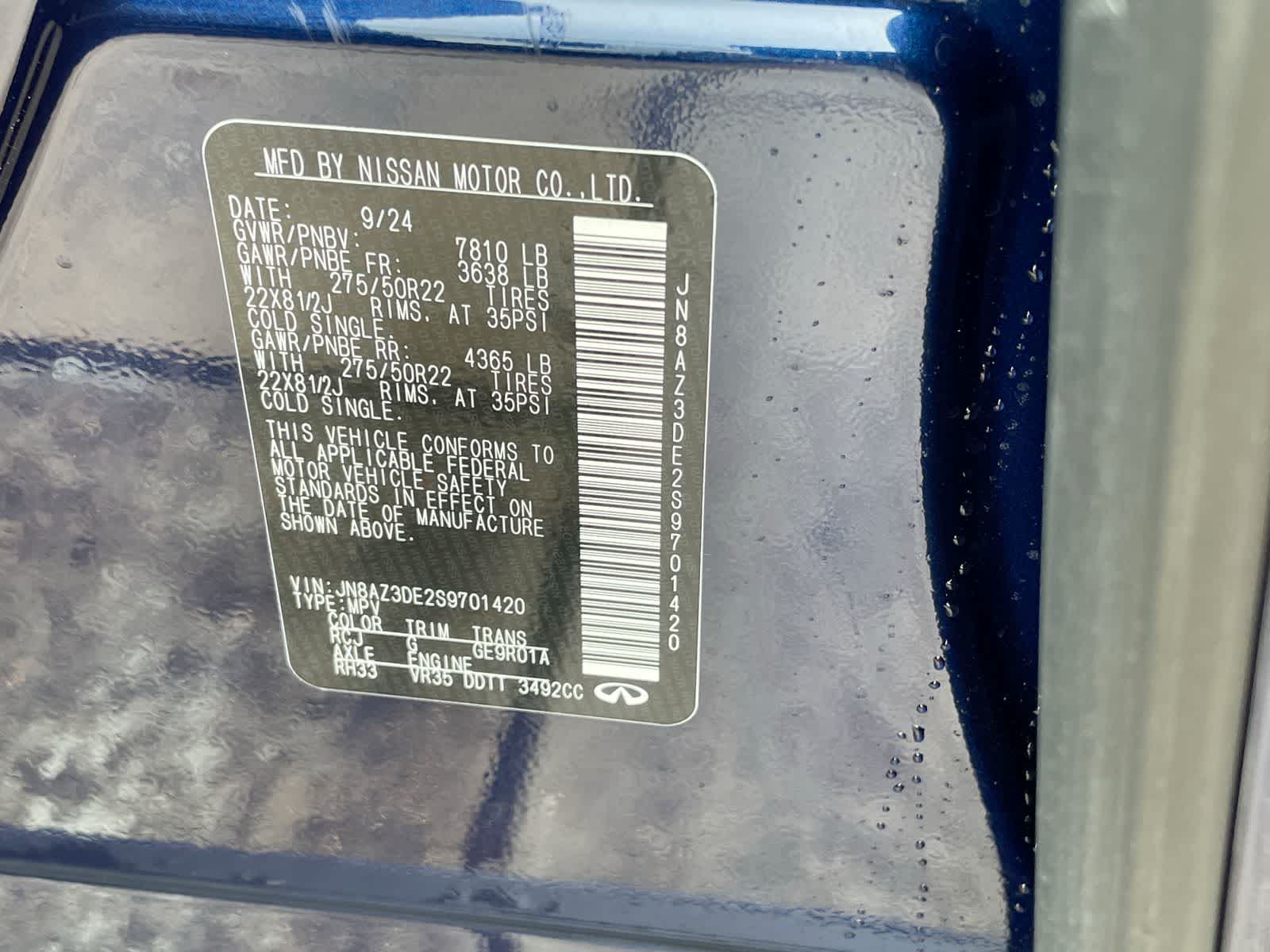 Thumbnail: 2025 INFINITI QX80 - 28