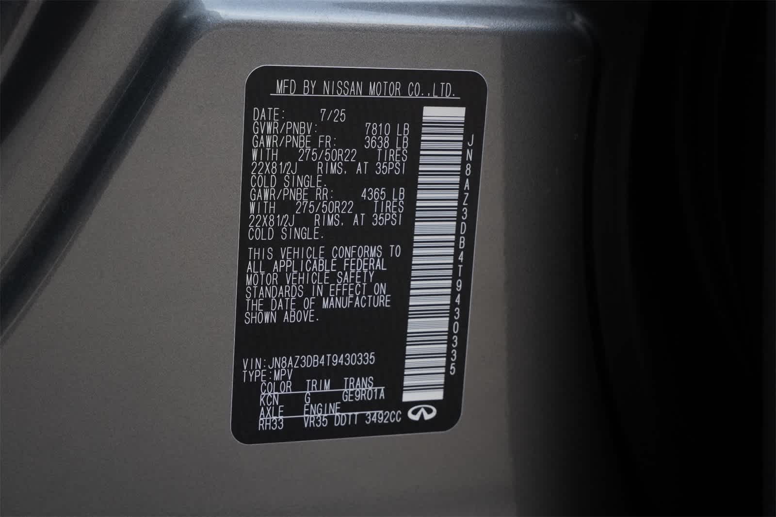 Thumbnail: 2026 INFINITI QX80 - 29