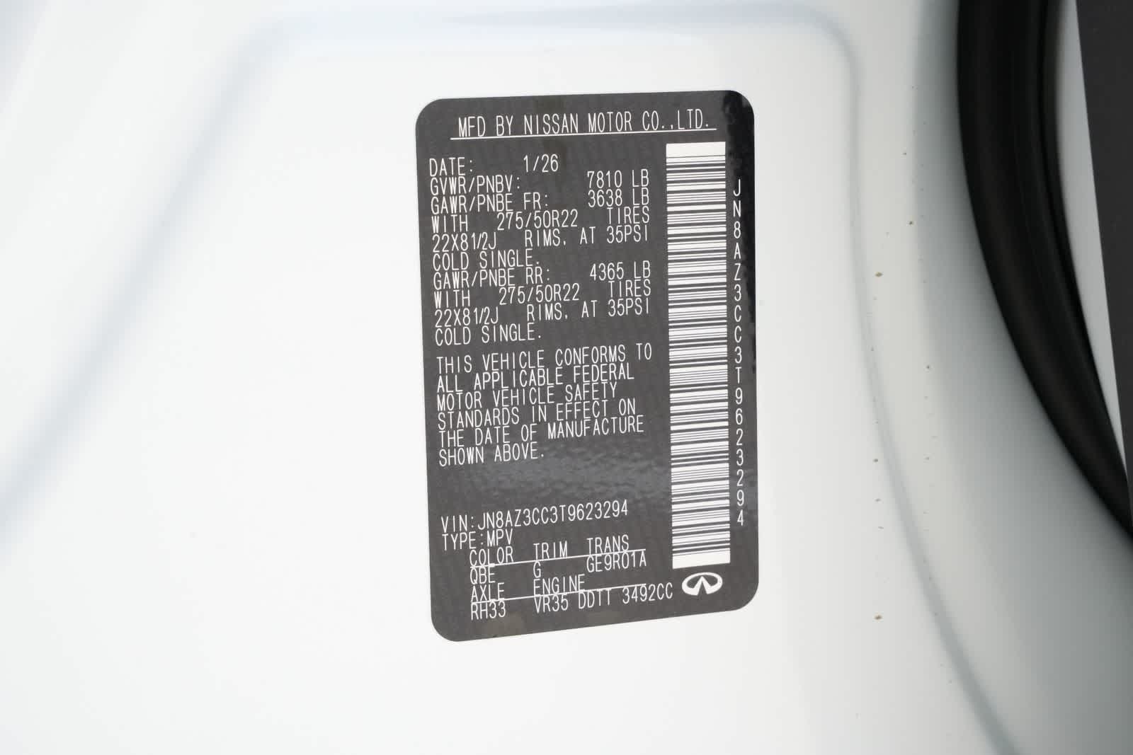 Thumbnail: 2026 INFINITI QX80 - 27