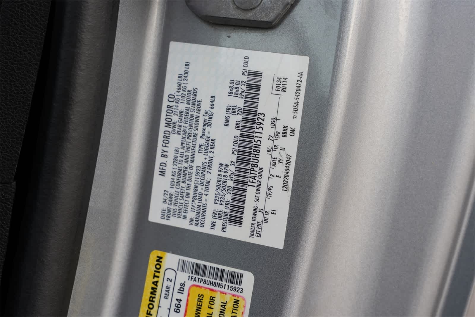 Thumbnail: 2022 Ford Mustang - 27