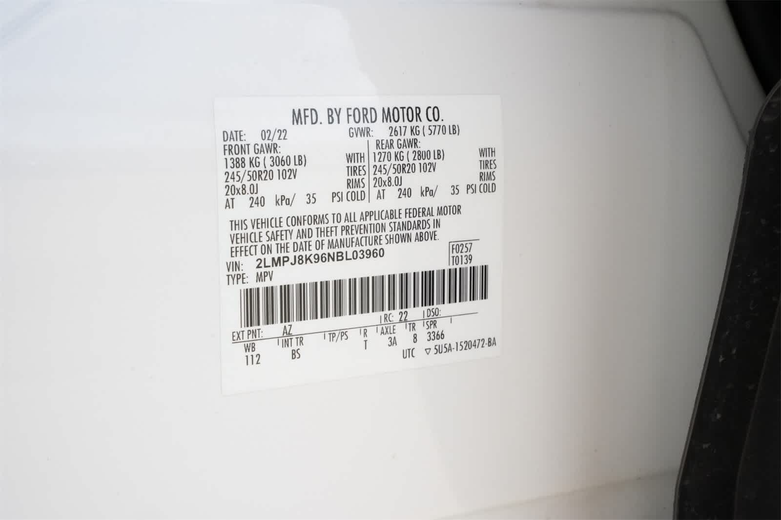 Thumbnail: 2022 Lincoln Nautilus - 27