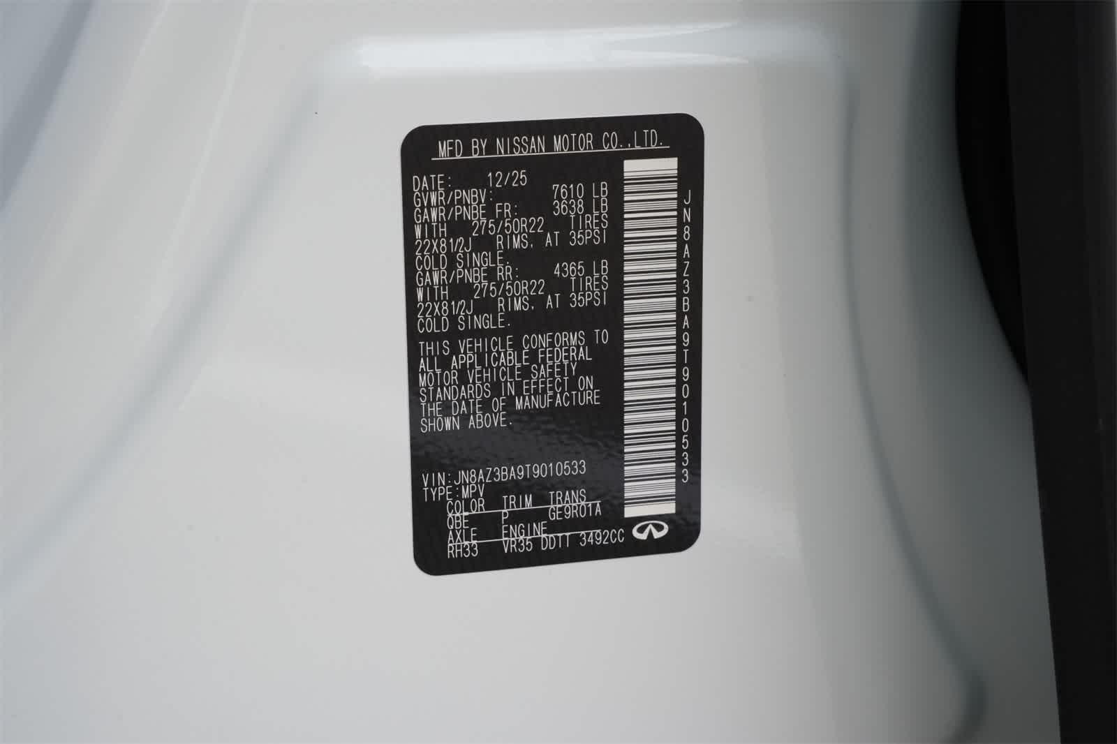 Thumbnail: 2026 INFINITI QX80 - 28