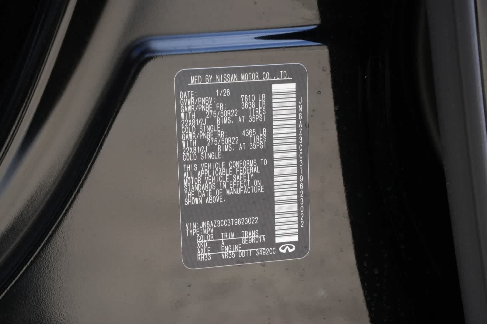 Thumbnail: 2026 INFINITI QX80 - 27