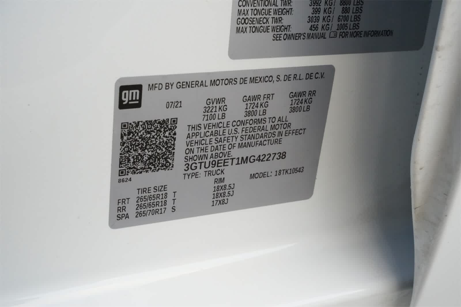 Thumbnail: 2021 GMC Sierra 1500 - 27