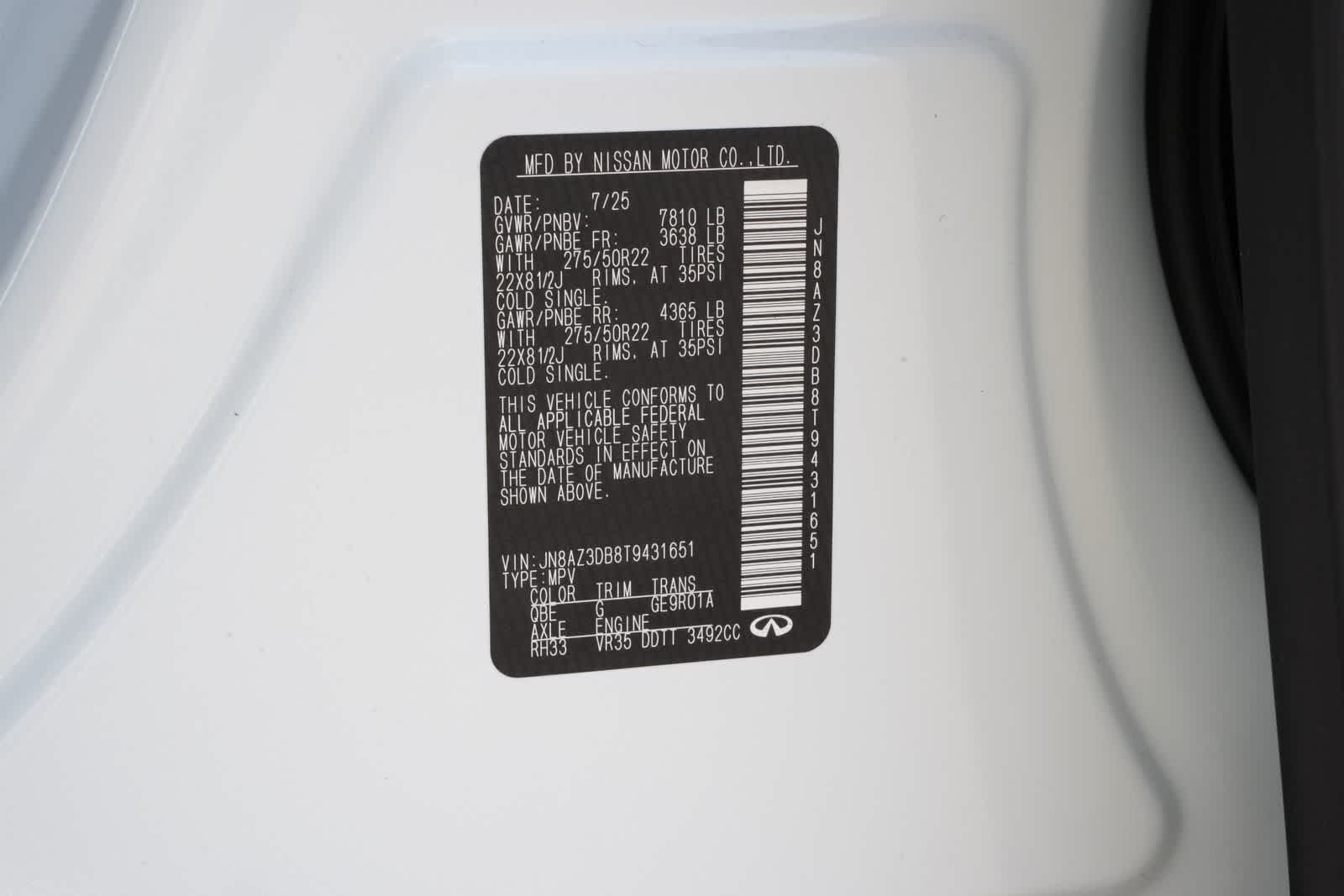 Thumbnail: 2026 INFINITI QX80 - 27