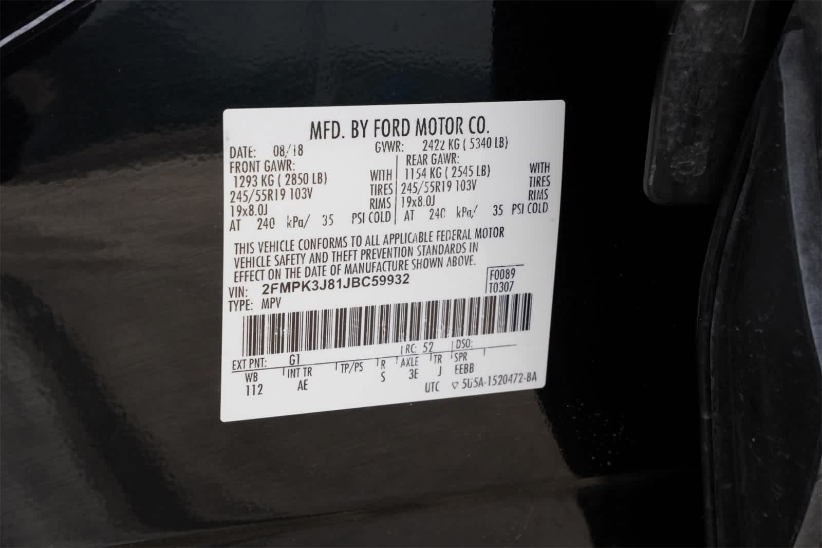 Thumbnail: 2018 Ford Edge - 25