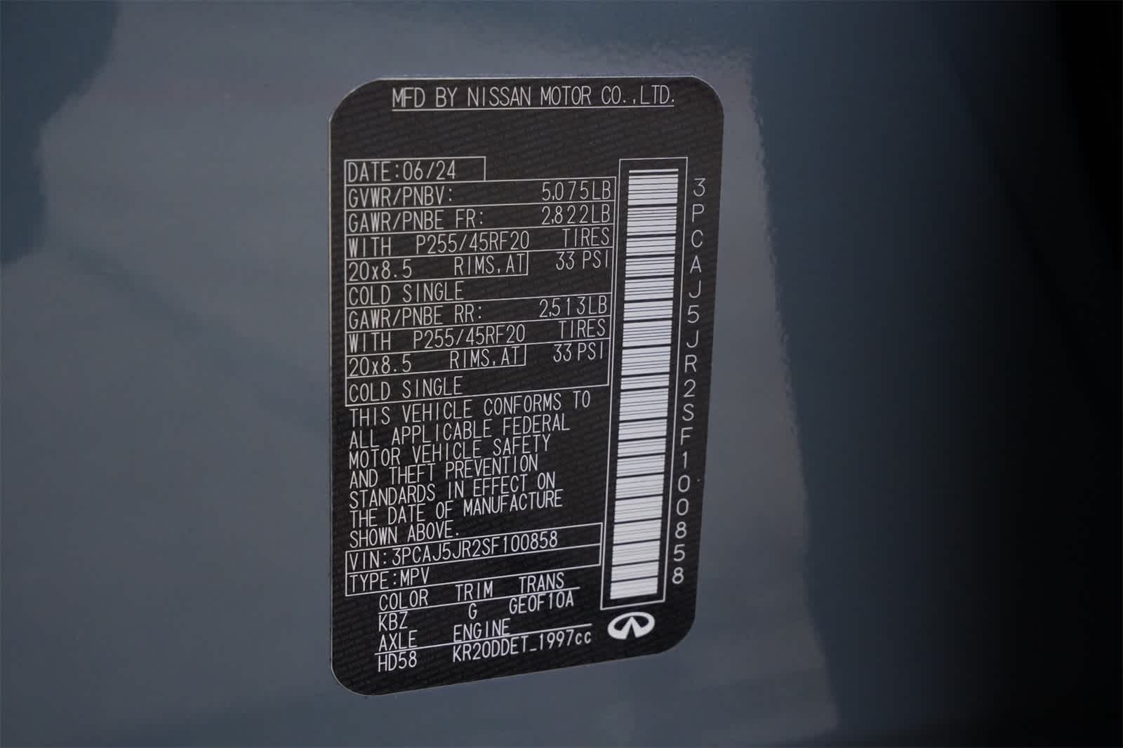 Thumbnail: 2025 INFINITI QX55 - 28