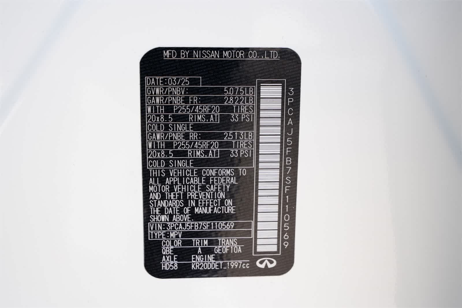 Thumbnail: 2025 INFINITI QX50 - 28