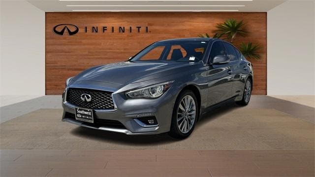 Certified Used 2018 INFINITI Q50 Sedan 3.0t LUXE Graphite Shadow For Sale |  Medford OR Lithia Motors | JM592319P