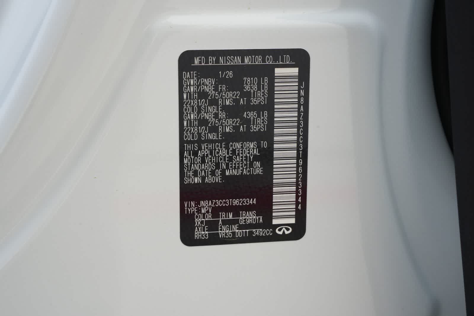 Thumbnail: 2026 INFINITI QX80 - 27