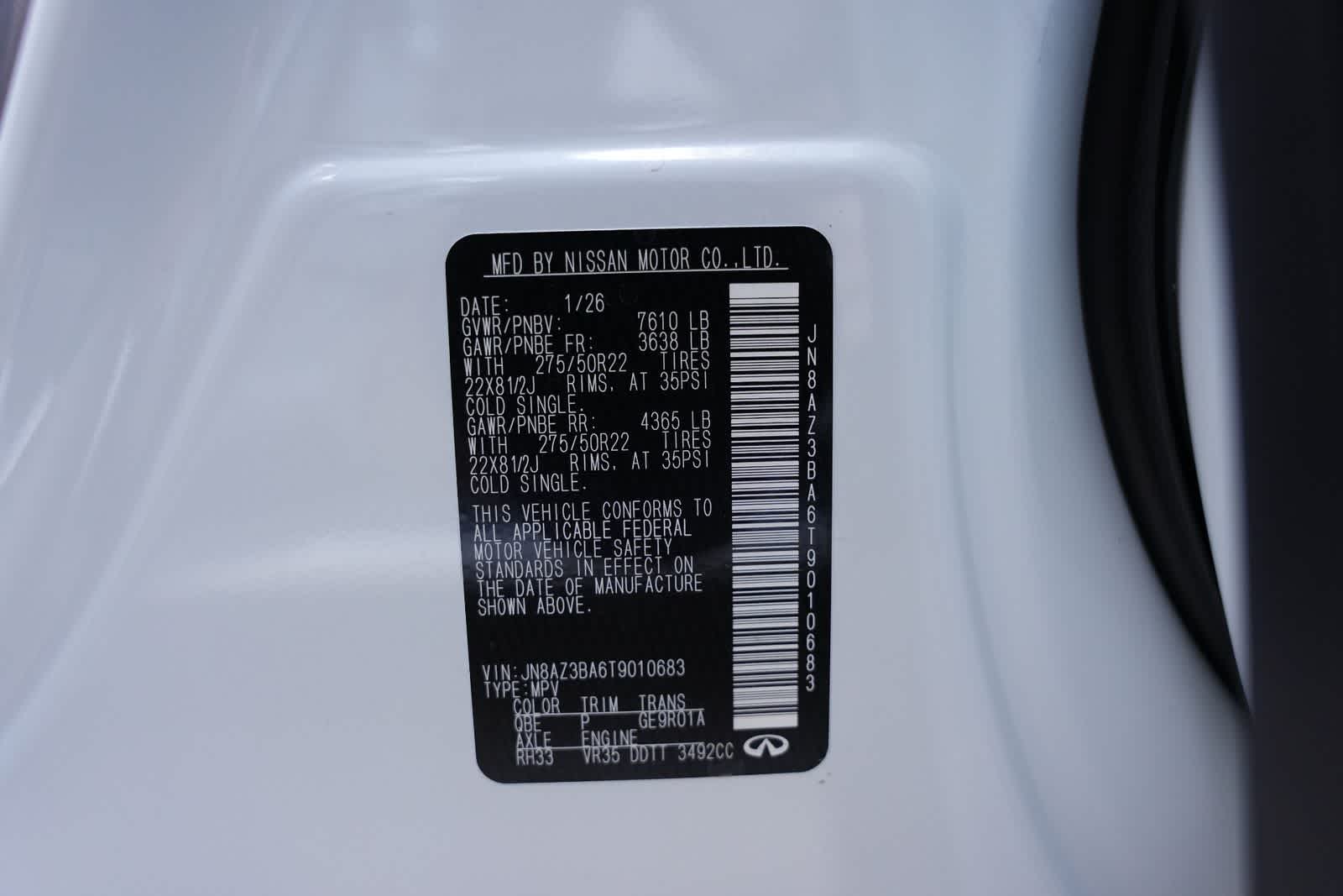 Thumbnail: 2026 INFINITI QX80 - 27