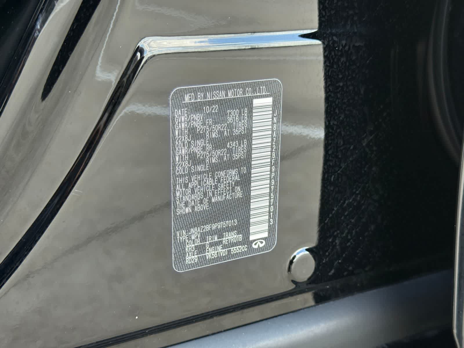 Thumbnail: 2023 INFINITI QX80 - 24