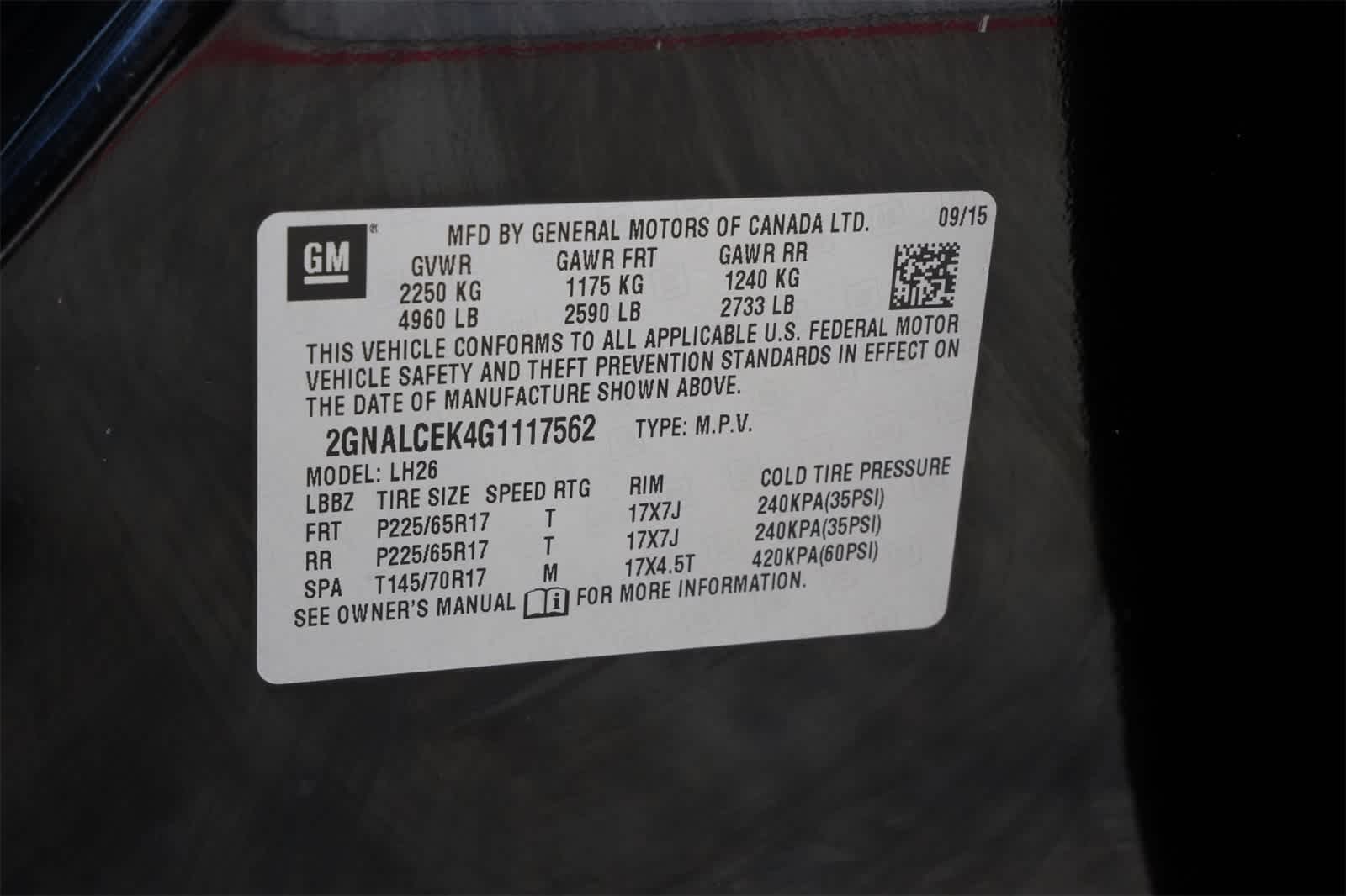 Thumbnail: 2016 Chevrolet Equinox - 27