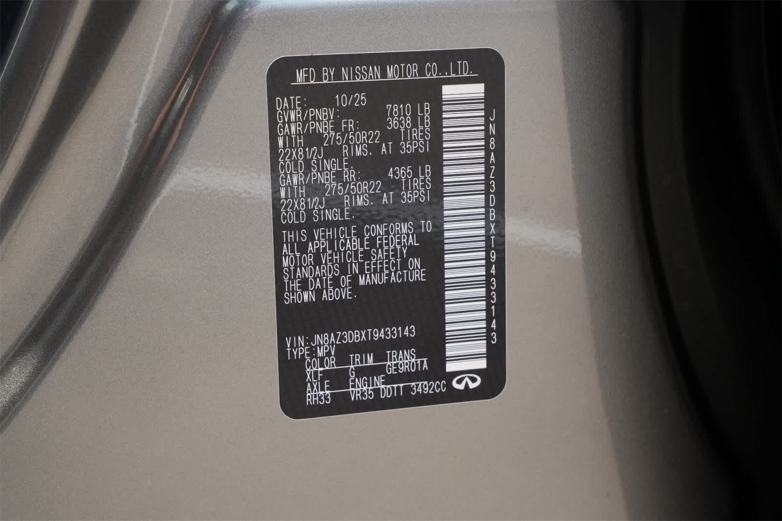 Thumbnail: 2026 INFINITI QX80 - 27