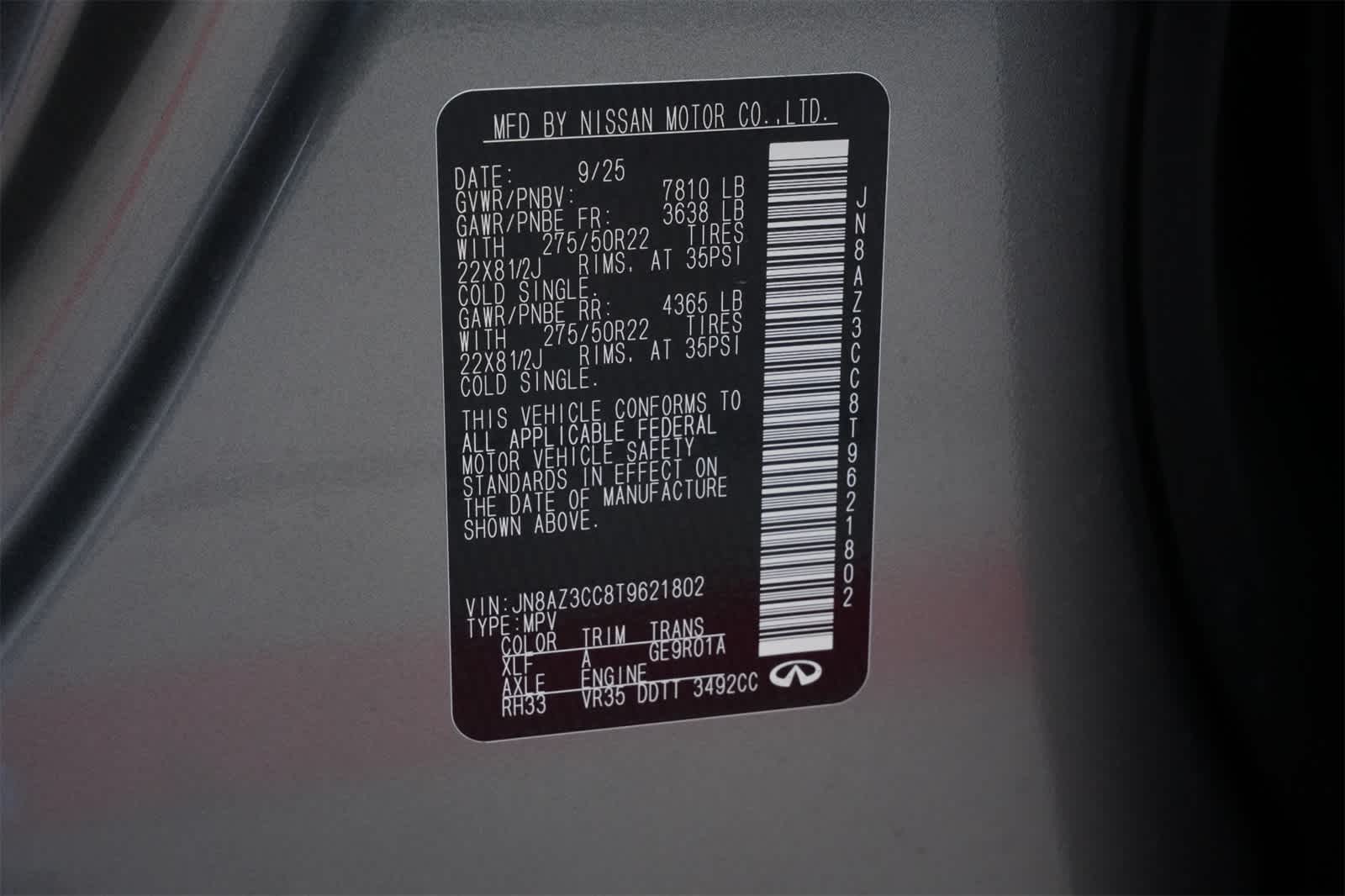 Thumbnail: 2026 INFINITI QX80 - 27