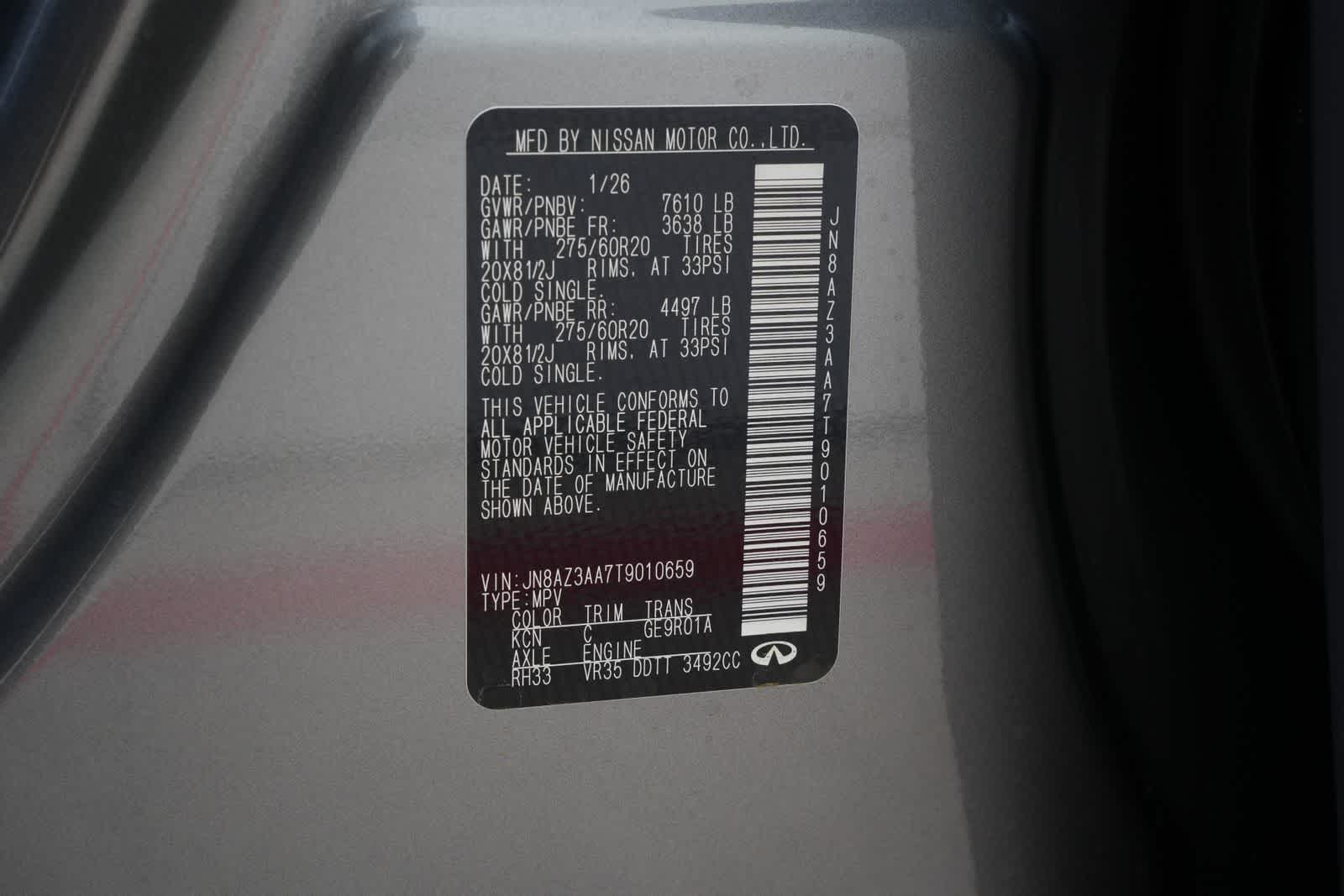 Thumbnail: 2026 INFINITI QX80 - 27