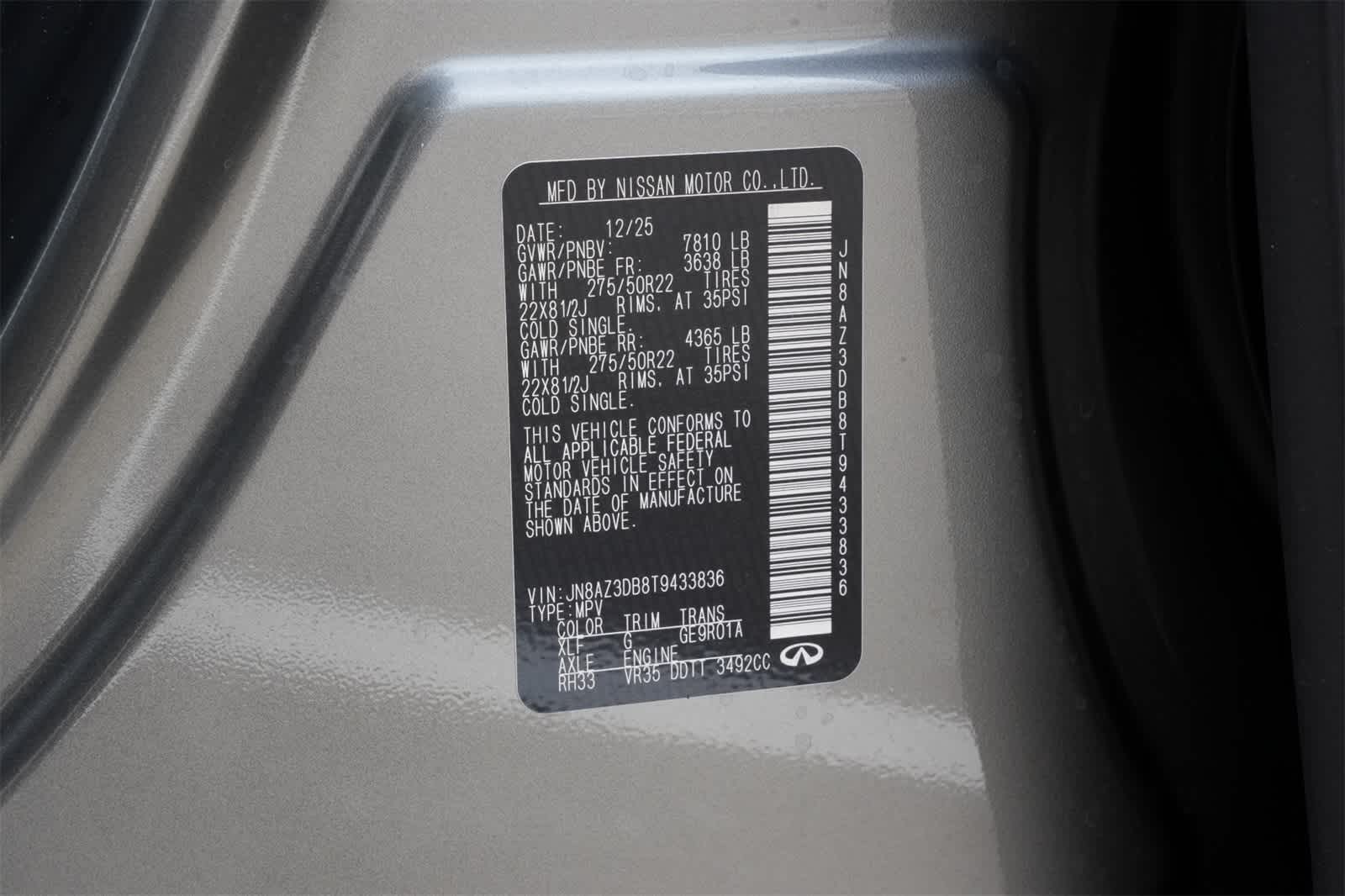 Thumbnail: 2026 INFINITI QX80 - 27