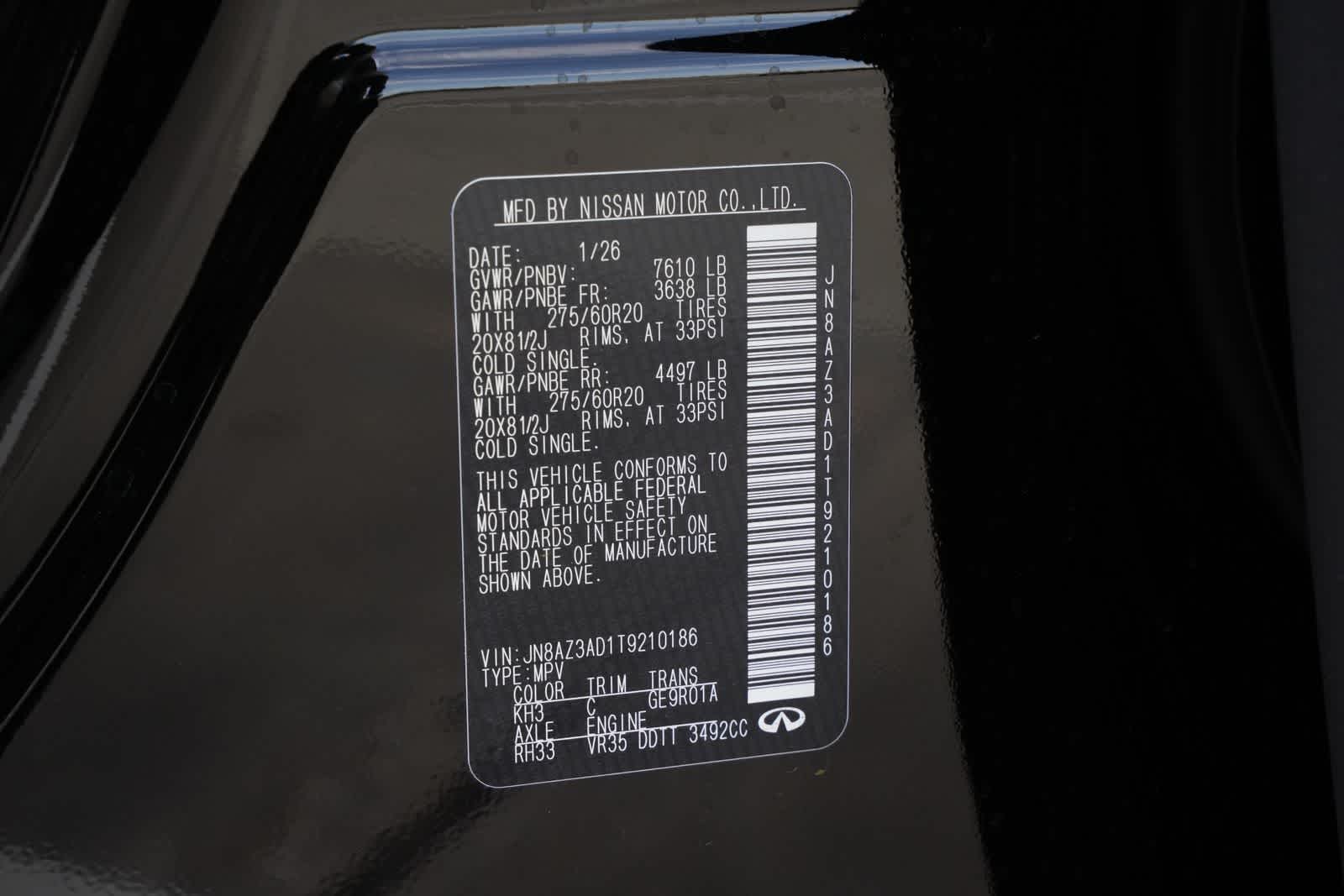 Thumbnail: 2026 INFINITI QX80 - 27