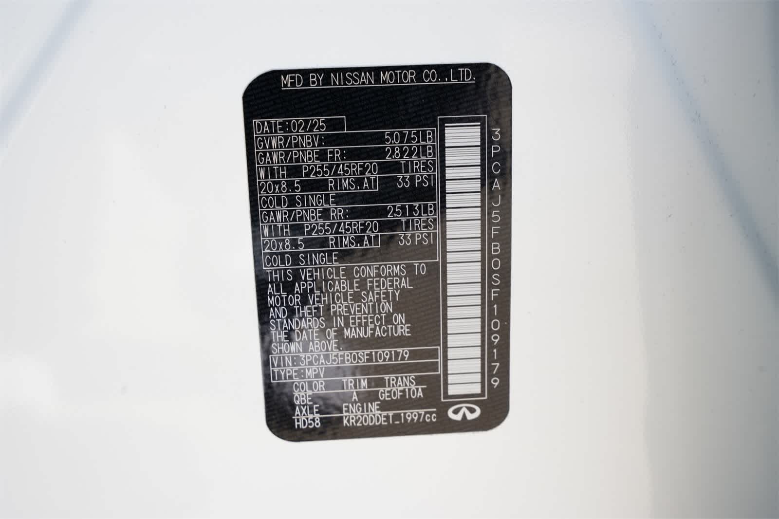 Thumbnail: 2025 INFINITI QX50 - 29