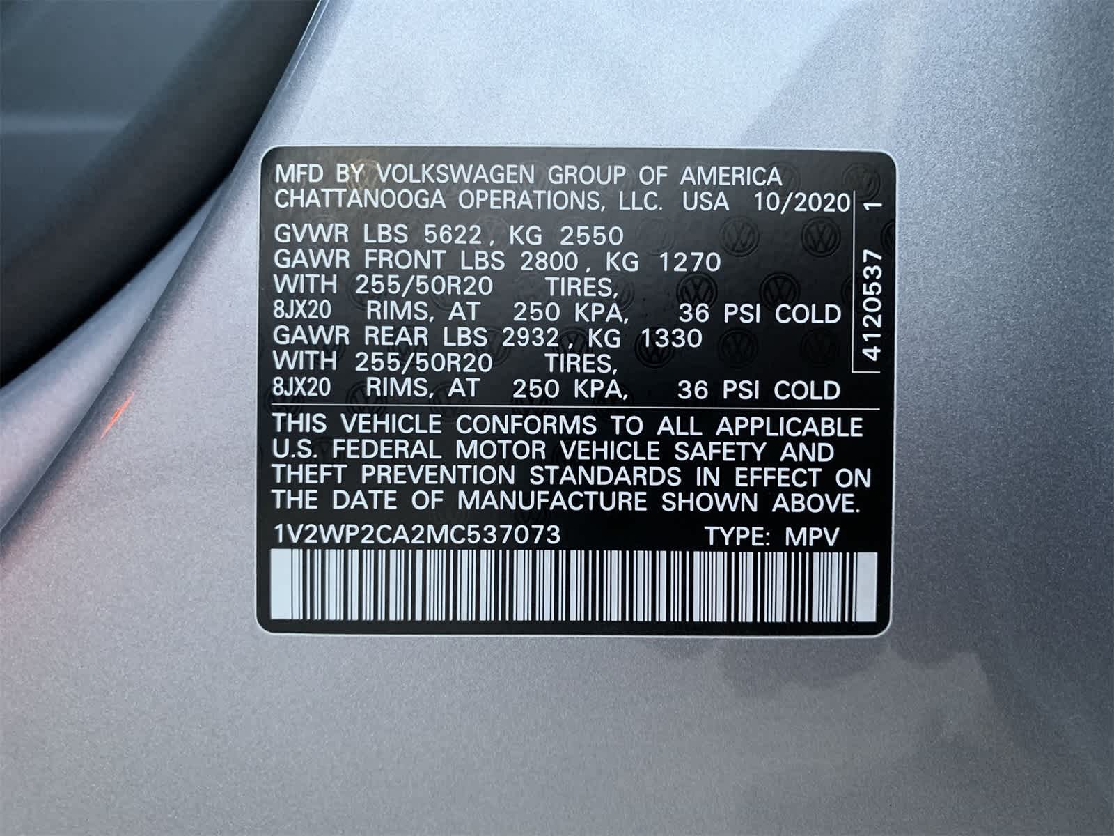 2021 Volkswagen Atlas SE 29
