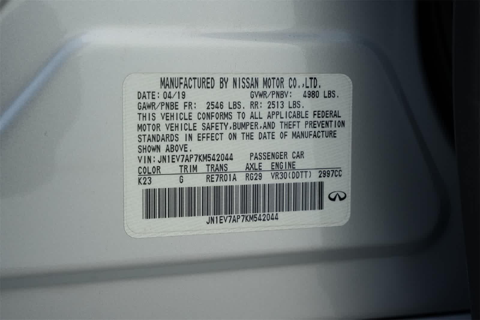 Thumbnail: 2019 INFINITI Q50 - 26