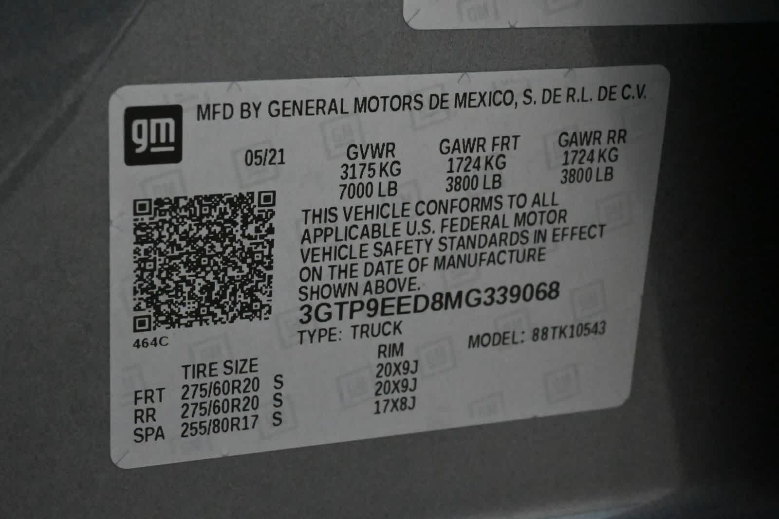 Thumbnail: 2021 GMC Sierra 1500 - 25