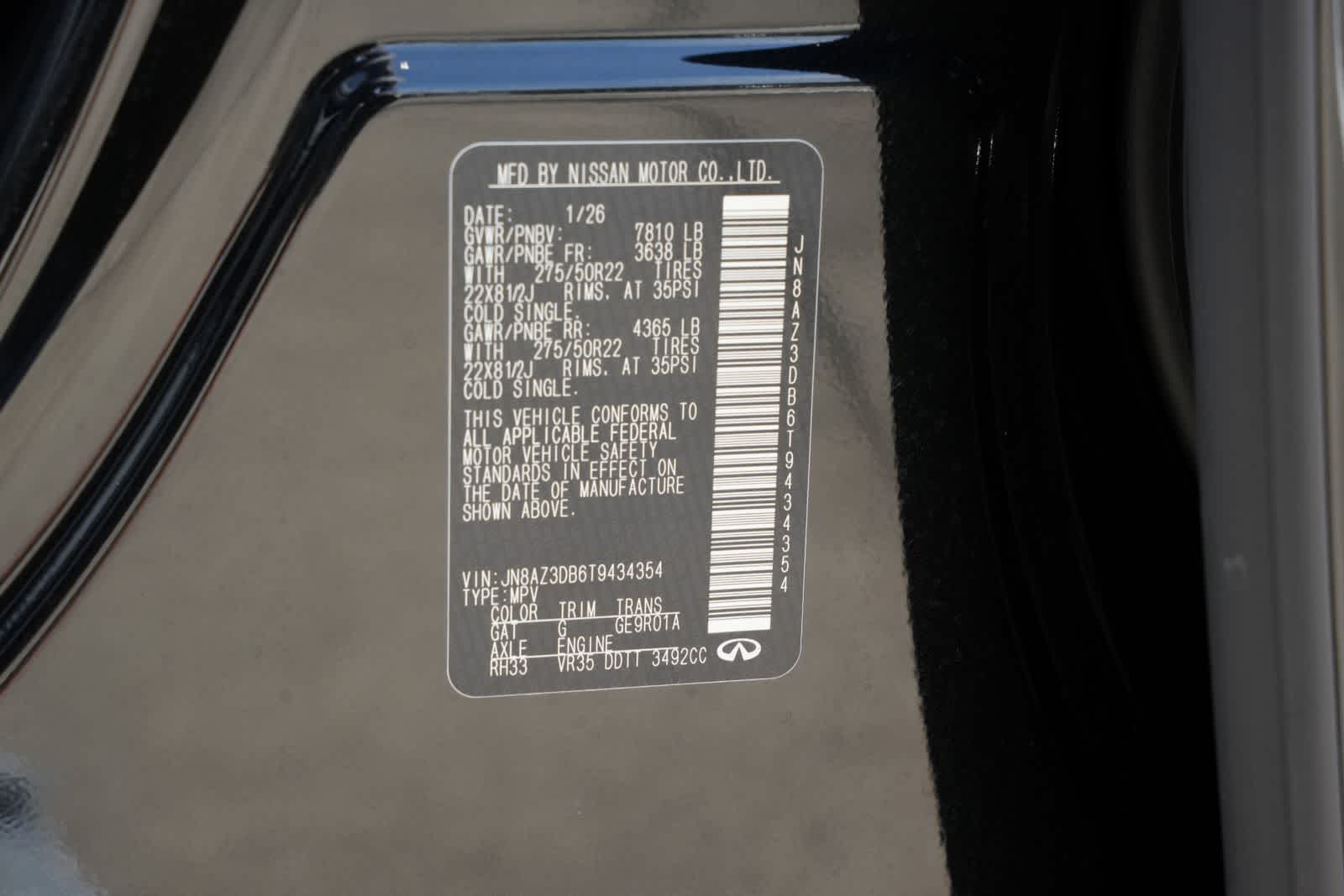 Thumbnail: 2026 INFINITI QX80 - 26