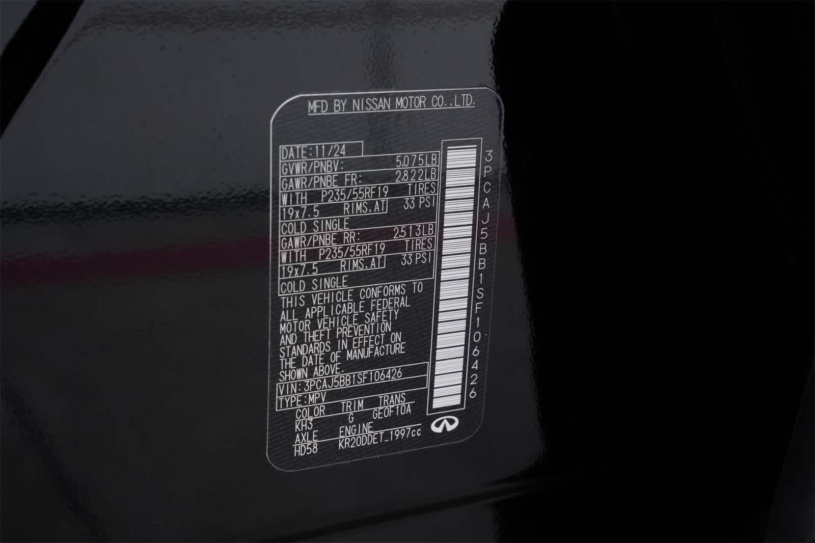 Thumbnail: 2025 INFINITI QX50 - 27